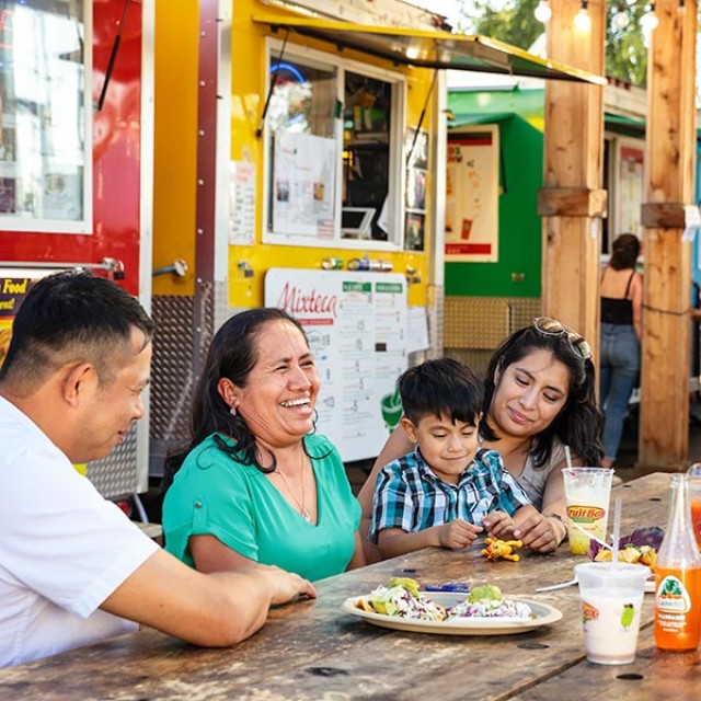 Portland Mercado food cart in Portland, Oregon