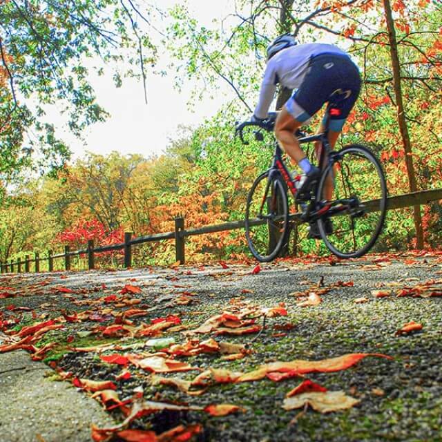 Cycling on the Blackstone River Bikeway in Rhode Island