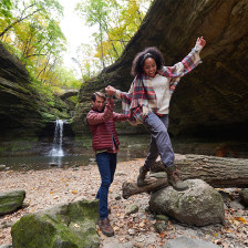 Exploring Starved Rock State Park in Oglesby, Illinois