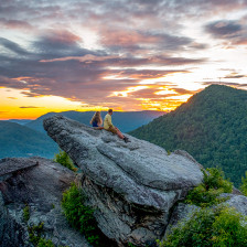 Summit views in Pine Mountain State Resort Park, Pineville, Kentucky