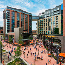 The McGregor Square entertainment complex in downtown Denver, Colorado