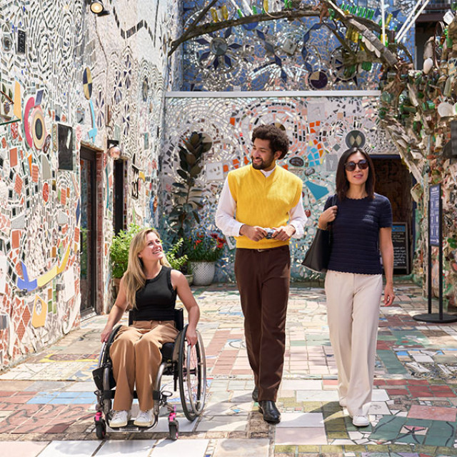 Exploring Philadelphia's Magic Gardens in Philadelphia, Pennsylvania