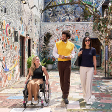 Exploring Philadelphia's Magic Gardens in Philadelphia, Pennsylvania