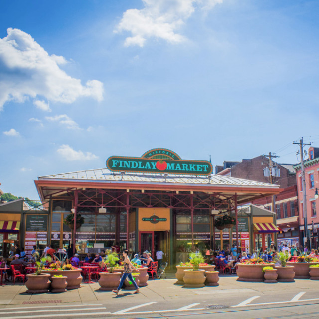 Findlay Market in Over-the-Rhine in Cincinnati, Ohio